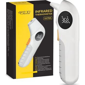 Teploměr osobní BEZKONTAKTNÍ TEPLOMĚR ELEKTRONICKÝ LÉKAŘSKÝ PŘESNÝ RYCHLÝ ULTRA