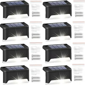 Venkovní osvětlení Solární lampa zápichová MAXSELL černá 4,7 cm 8 ks