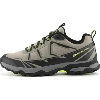 Pánská móda Pánské outdoorové boty ALPINE PRO SANDOM 46 Khaki, Černá