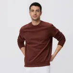 Reserved - Mikina regular z bavlny - hnědá - 532EF-88X - 532EF-88X-XXL