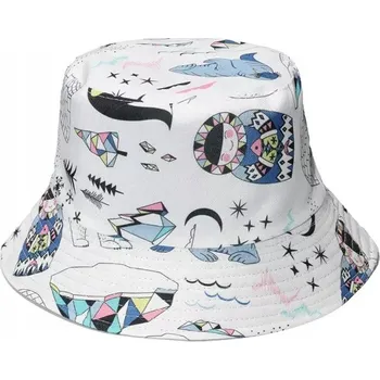 Klobouk Klobouk bucket hat bílý, velikost 58 (bez značky)
