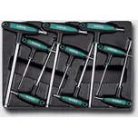 Sada TRX šroubováků na T-rukojeti 9 dílů, plastové plato C