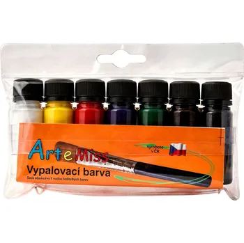 ARTEMISS Sada vypalovacích barev 7 x 12g základní paleta