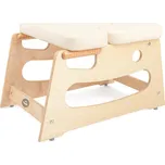 Podpůrná židle na stojky Bodhi Headstand krémová 2 barvy