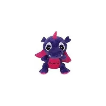 plyšák Plyšová Hračka Sun-Day Drak Krakov fialovo-růžový 15 cm
