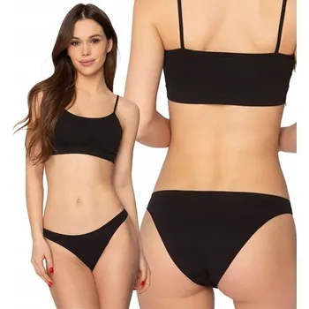 Kalhotky Gatta Tanga Sensual Bezešvé kalhotky Černé L