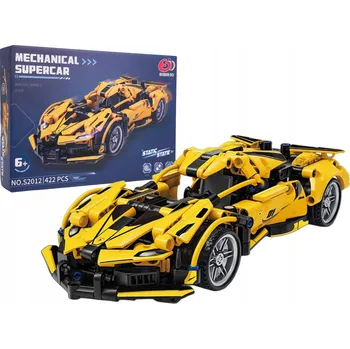 ostatní stavebnice Stavebnice Konstrukční Stavebnice Vozidlo Auto Sportovní 422 Dílů. Gumové Pneumatiky