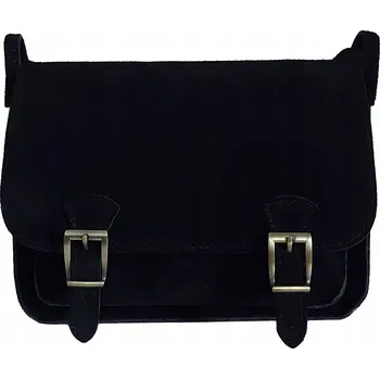 Kabelka Vera Pelle kabelka z pravé kůže černá