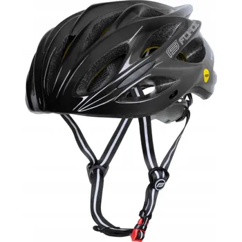 Cyklistická přilba Force Helma Bull Hue Mips černo-šedá S-M (54-58 cm)