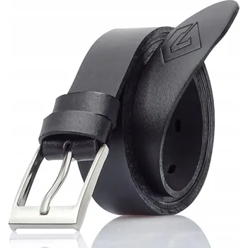 Opasek Pánský Kožený Gracio Černý Pásek 110 cm ke kalhotám