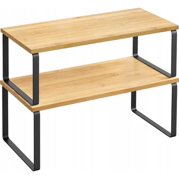 police SONGMICS Police na koření, sada 2 polic do kuchyně,