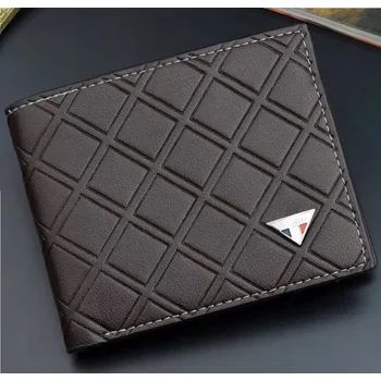 Peněženka Pánská peněženka Daiqisi Melvin - Tmavě Hnědá KP-35484