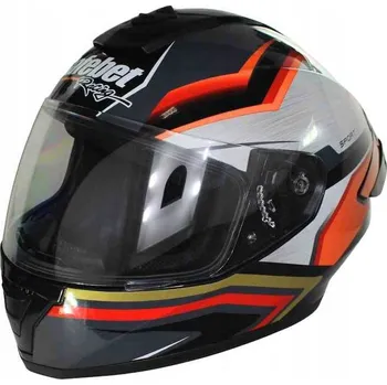 Helma na motorku PŘILBA SAFEBET HF-126S ČERNÁ Q250 XXL (ECE)