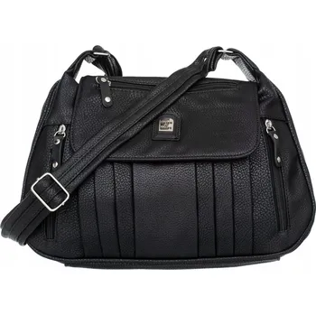 Kabelka Charm & Shape kabelka eko kůže černá