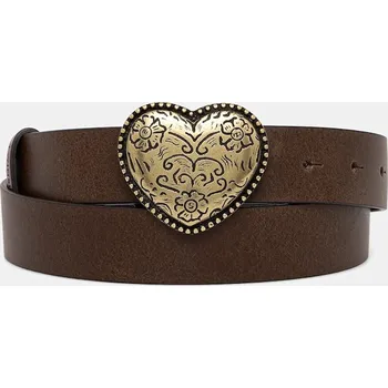 Opasek Kožený pásek Twinset 261TA4150 hnědá 88X, vel. S