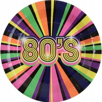 Party nádobí Talířky Santex Narozeniny 22,5 cm 10 ks