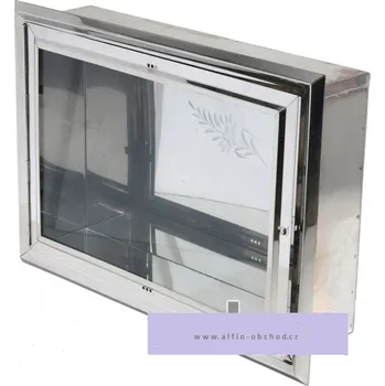 Smuteční dekorace Rámeček do pomníku se skříní 25 x 50 x 20 cm