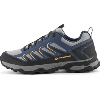 Pánská móda Pánské outdoorové boty ALPINE PRO ALMIND 41 Tmavě modrá, Šedá, Černá