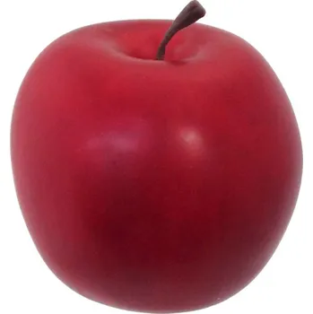 Vánoční ozdoba Jablko 8 cm, mat s očkem na zavěšení 103548-06
