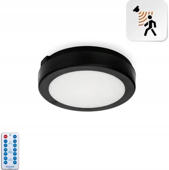 STROPNÍ SVÍTIDLO LED NAIROS G2 12W CCT IP65 KULATÝ ČERNÝ S VENKOVNÍM SENZOREM