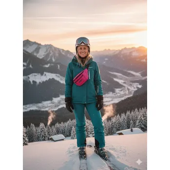 Ledvinka Ledvinka Black Hawk BK-745 - tmavě růžová