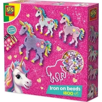 Dětské zboží Zažehlovací korálky - Jednorožci