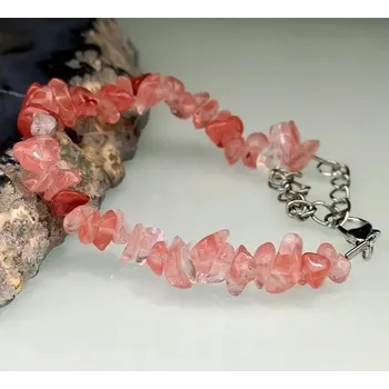 Náramek Náramek Nefrit - Růžová 2 KP-28200