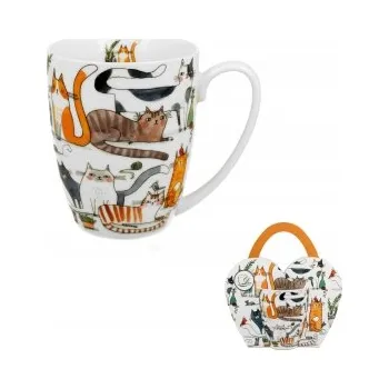 Hrnek Duo KOČKY porcelán 360 ml