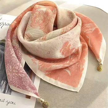 Šátek Šátek TL - 38921 - Oranžová/Červená KP-38921