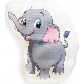 plyšák PLYŠOVÁ HRAČKA POLŠTÁŘ SLŮNĚ velvet minky LiLo k mazlení