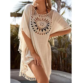 Dámská tunika Show-Lingerie Dámské plážové šaty béžová univerzální