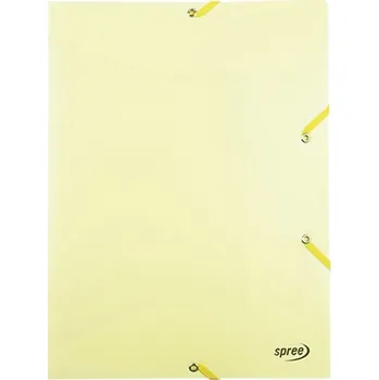 Desky s gumou A4 Žluté pastelové Spree Koh-i-noor