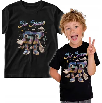 Chlapecké tričko JHK dětské tričko černé bavlna velikost 122