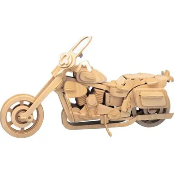 3D puzzle WOODEN TOY , WCK 3D puzzle Motorka Harley Davidson II.