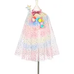 Souza! Dětský kostým plášť jednorožce s čelenkou a hůlkou - 3-4 roky