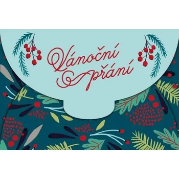 Vánoční dekorace ALBI Rozevírací s vánoční tapetou