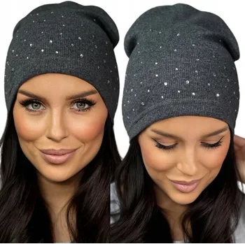 Čepice Čepice dámská jarní podzimní tenká lehká pohodlná sportovní žebrovaná tlumená růžová