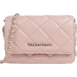 Valentino bags Ocarina prošívaná crossbody kabelka růžová