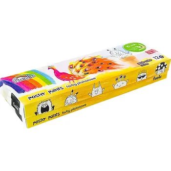 Volný čas FIORELLO Barvy plakátové 12 barev