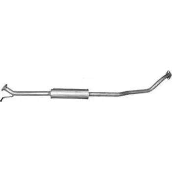 Střední díl výfuku Výfuk - střední tlumič - díl výfuku OPEL Agila B 1.0i 12V, SUZUKI Splash 1.0i 12V (25.20)