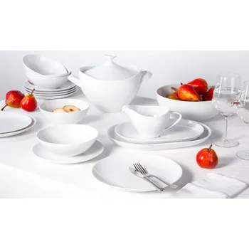 Talíř Jídelní servis pro 6 osob 24 el. MariaPaula Moderna Bílá