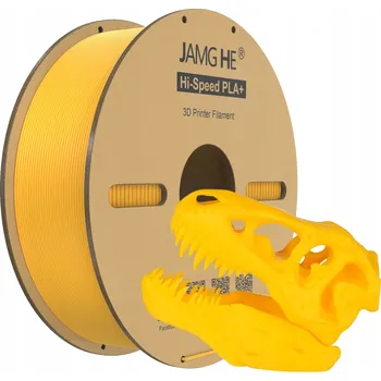 Filament PLA filament Jamghe 1,75 mm 1000 g žlutý