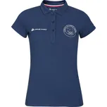 Alpine Pro HOLMANNA MODRÁ Dámské bavlněné polo triko z olympijské kolekce XS