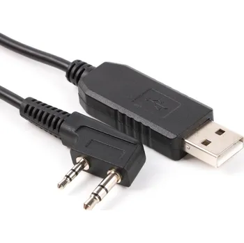 Datový kabel W-Star PRGUV5R_RS232 - Programovací kabel USB/UV5R jack, Baofeng, 1,5m, PL2303 RS232