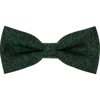 Motýlek Avantgard Motýlek s kapesníčkem, 575-22620, Zelená/černá