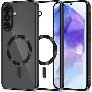 Náhradní kryt pro mobilní telefon Kryt Tech-Protect Magflex Magsafe Samsung Galaxy A57 5G Shiny Black