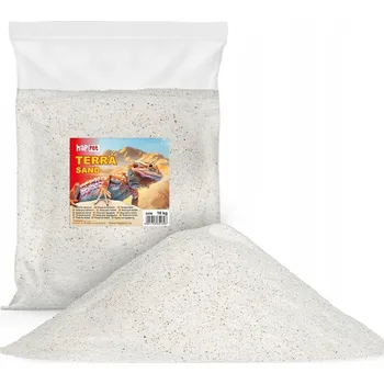 Podestýlka pro terarijní zvíře JEMNÝ PÍSEK DO TERÁRIA PRO PLAZY, GEKONY, ŽELVY - KRÉMOVÝ 10 KG