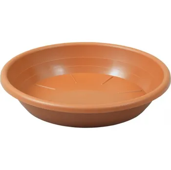Podmiska Podmiska pod květník SAKURA plastová d30cm, terakota