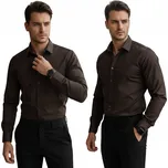 DStreet pánská košile DX2685 klasického střihu s krátkým rukávem, bavlna, velikost XXL