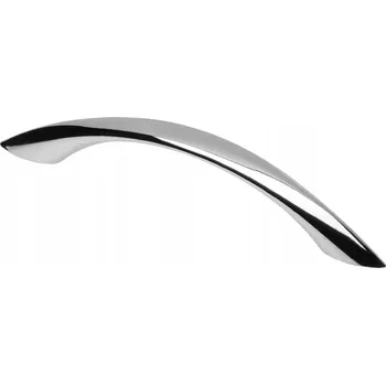 Nábytkové kování Nábytková úchytka GTV UZ-01 128 mm Chrom UZ-01-128-01